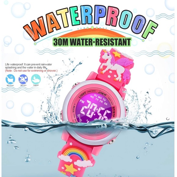 BOGO Unicorn 3D Watch - Dark Pink - Picture 5 of 5